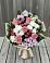 Букет цветов из: Альстромерии, Гвоздики, Розы и Хризантемы в Заинске