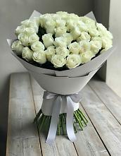 Букет 35 Белых роз #REPLACE_PRED# Заинске