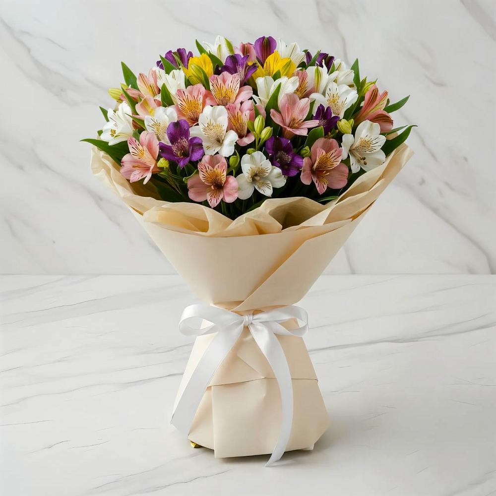 Букет цветов из: Альстромерии в Заинске