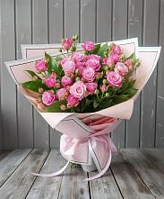 Букет Розовый кустик #REPLACE_PRED# Заинске
