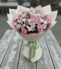 Букет цветов из:  Розы и Хризантемы #REPLACE_PRED# Заинске