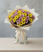 Букет цветов из:  Хризантемы #REPLACE_PRED# Заинске