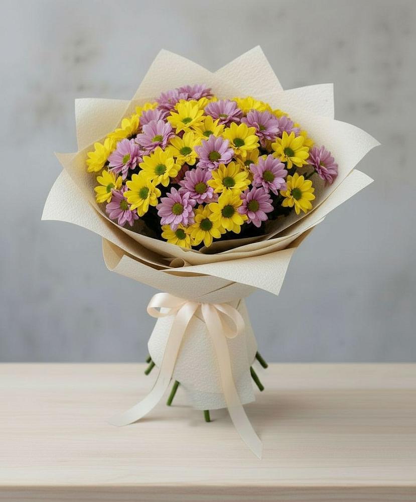 Букет цветов из: Хризантемы в Заинске